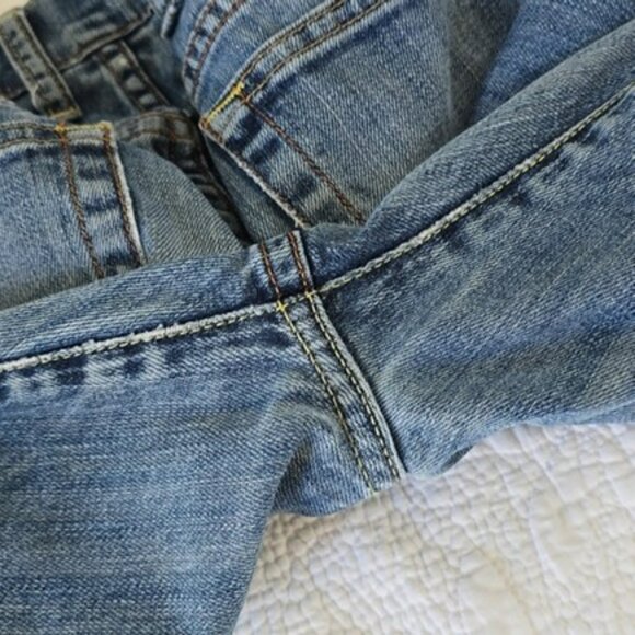 Lucky Brand Women's Straight Leg Jeans Size 6 28 Low Rise Blue Denim Retro Y2K - Picture 9 of 16